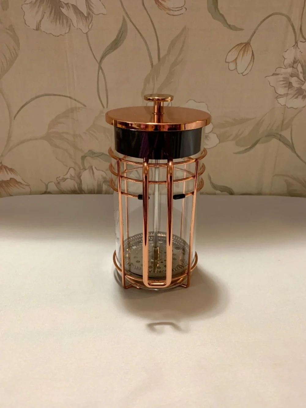 Cantankerous Chef Rose Gold / Copper Tone Caged French Press 32oz / 1000ml